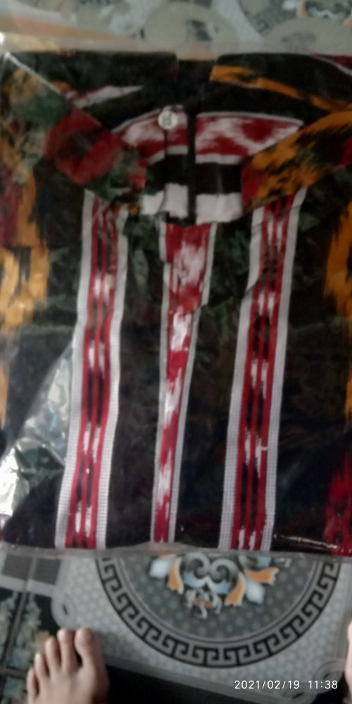 #cod Murah Terlaris @batik Zayy Serut Genes Jelita Tunic Navbor Yelbor Whitbor Creambor Tunik Batik