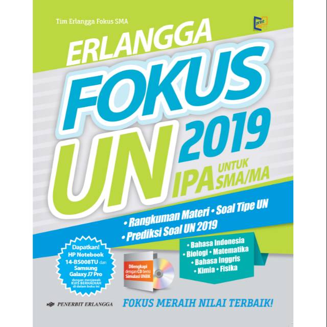 Buku Erlangga Fokus Un Sma Prog Ipa 2019 Shopee Indonesia