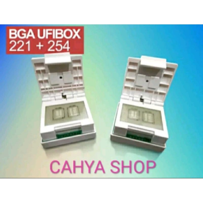 SOCKET BGA UFI BOX NEW 221 DAN 254  ORIGINAL