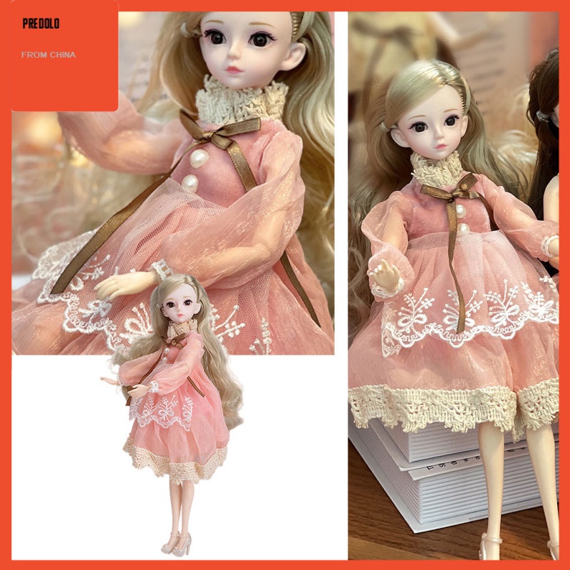 [In Stock]  30cm Doll Toy Movable Joints Fashion Dress Up Dolls Toy for Girls