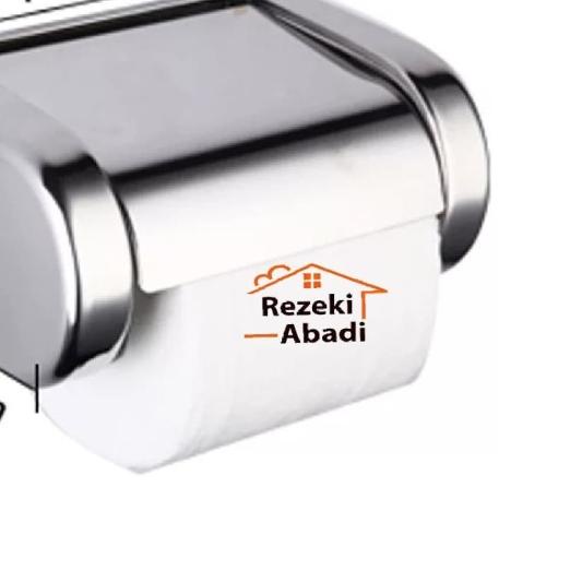 ☊ Tempat Tisu Gulung / Tempat Tisu model Toto / Dispenser Tisu Gulung ○