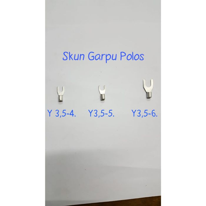 Skun Y 3.5-5 POLOS / Skun Kabel VY 3.5.5 / Skun Garpu / Skun U 3.5-5/Skun Polos Y 3.5-5 Non Isolated