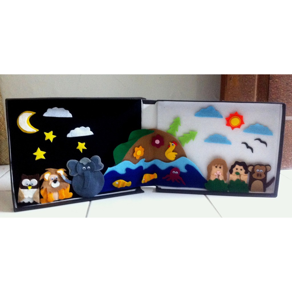 Boneka Jari Cerita Alkitab - Edisi Penciptaan