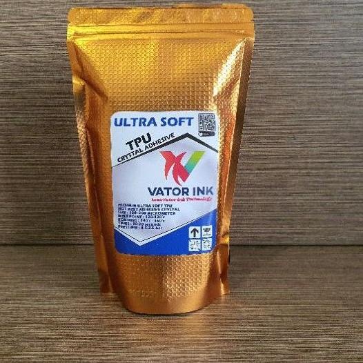 

Hot Sale - VATOR TPU ULTRASOFT 250gr CRYSTAL DTF ADHESIVE LEM SABLON PLASTISOL ,,