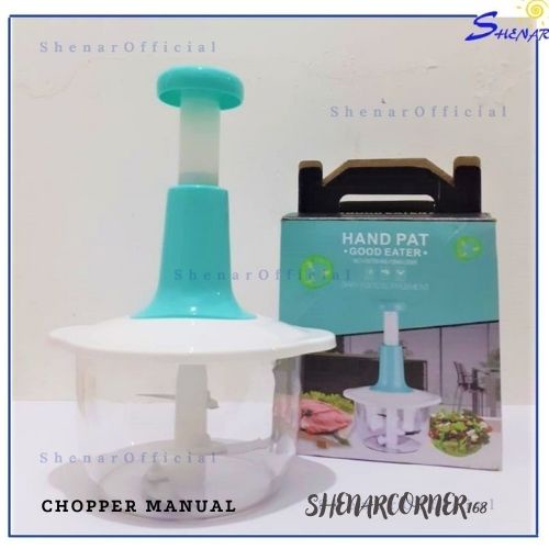 SHENAR CHOPPER MANUAL / ALAT PEMOTONG CINCANG BAWANG CABAI/ONION GARLIC CHOPPER/GILINGAN BAWANG, SHENARCORNER168