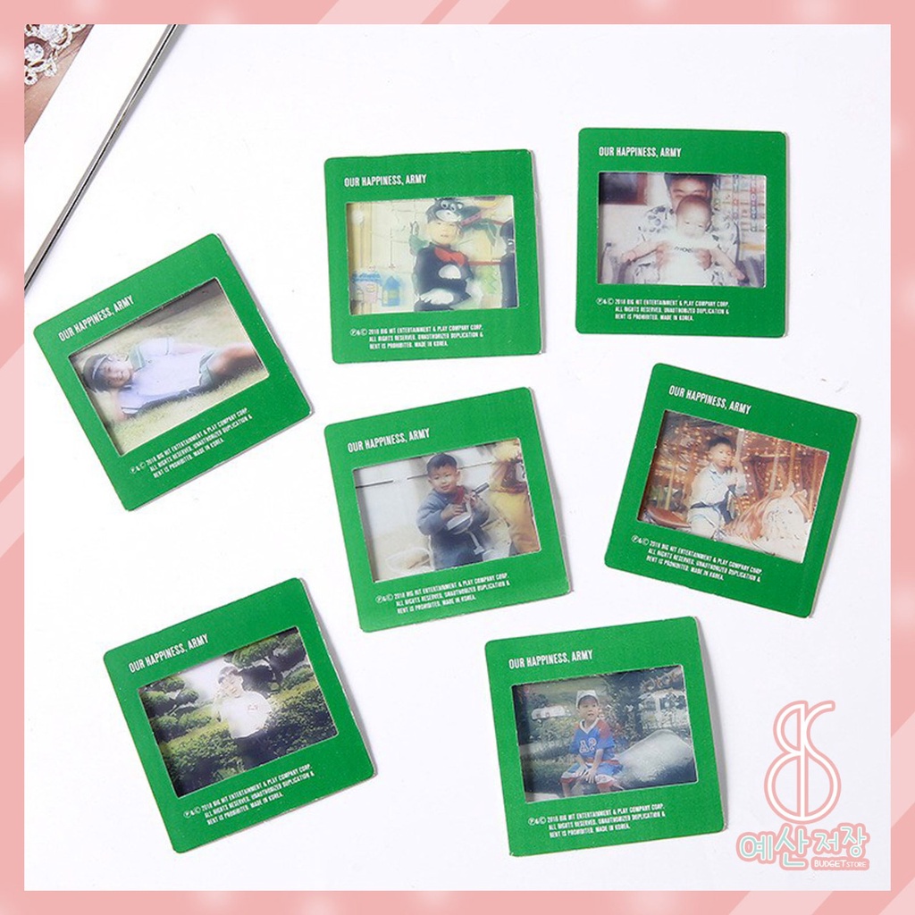 [BS] BISA COD KPOP BTS BT21 2019 Foto Anak Kecil Lomo Card Photo Card Kartu - KP141