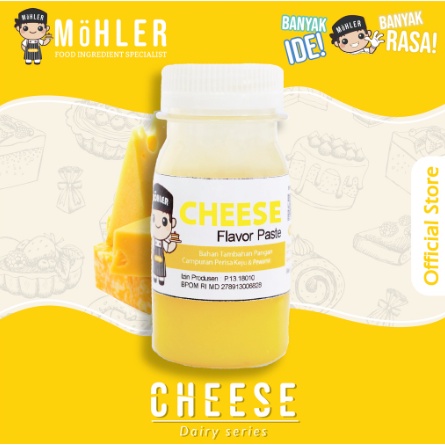 

✨MURAH LEBAY✨ MOHLER Pasta perisa pewarna KEJU / CHEESE / Perisa Pasta Makanan Minuman / Möhler Flavor Paste CHEESE - Pasta Perisa & Pewarna Keju 60Gr