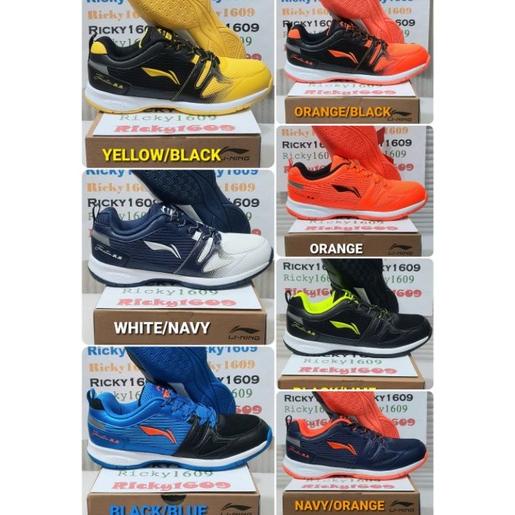 ((BISA COD)) SEPATU BADMINTON LINING ATTACK G8 - CUSHION - SOLID SYTEM - ORIGINAL LI-NING