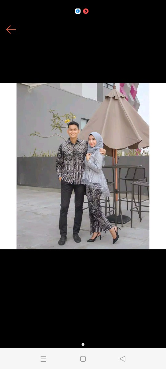 Maura Couple - Sania Ruffle Batik Couple Ori Ndoro Jowi Dnt Garansi Termurah Shopee - Kebaya Anabel