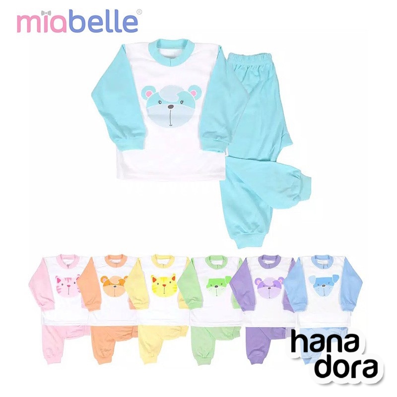 Miabelle Set Baju Panjang + Celana KN01 - Piyama Bayi