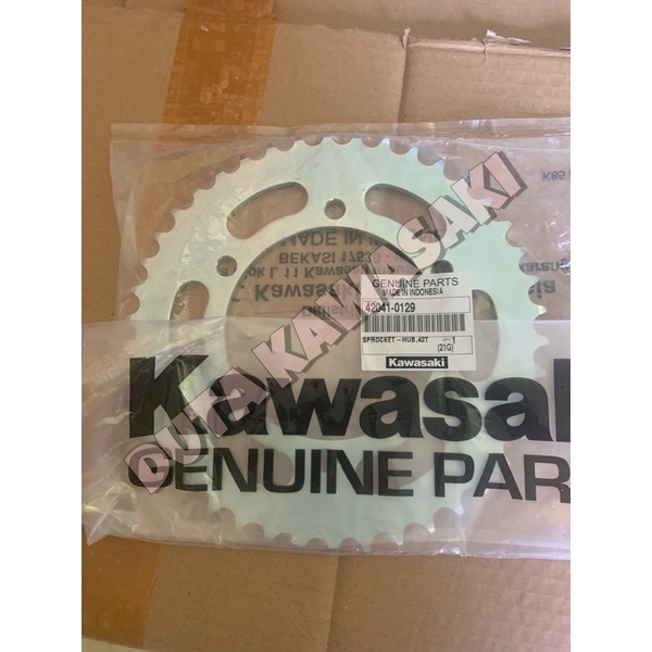 gear gir belakang ninja 250 rr mono z250sl original