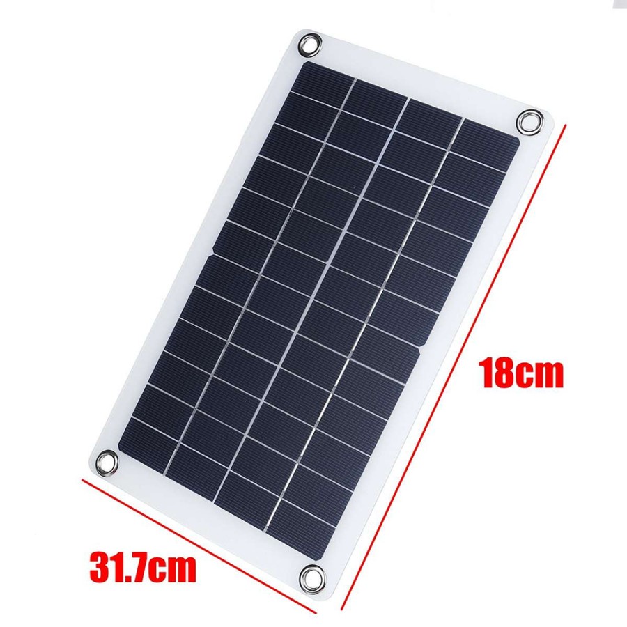 DIY Solar Panel RV Car Boat 30W - CW6 - Black