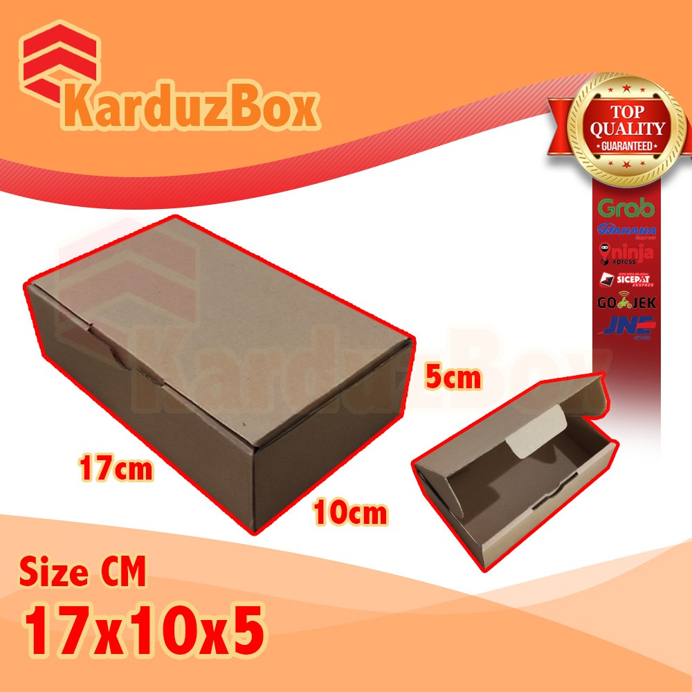 

17x10x5 kotak Kardus Packaging Box PIZZA