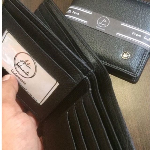 [BY ANTON HILMANTO]‼️Dompet pria model 3 dimensi bahan kulit sintetis lokal sp4 #dompet #dompetpria #dompetlipat #dompet