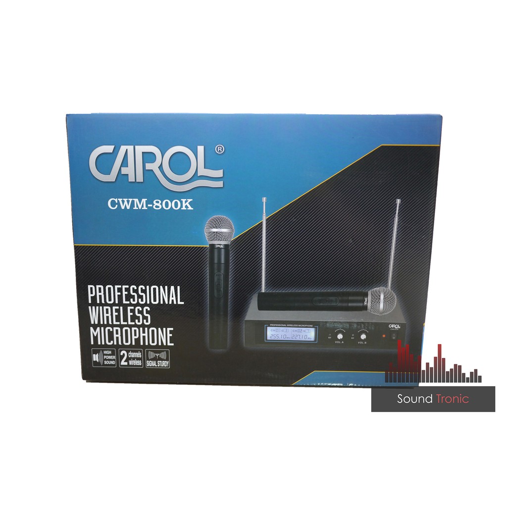 Mic Wireless UHF CWM-800K original CAROL microphone