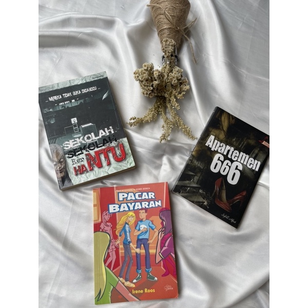 Jual Preloved Novel Horror Pacar Bayaran Sekolah Berhantu Apartemen 666 New Indonesia Shopee