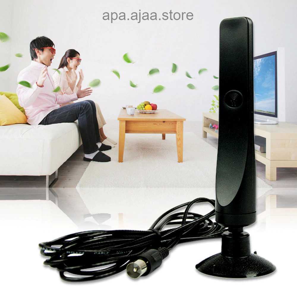 Terbaru YCDC Antena TV Digital Indoor DVB-T2 High Gain 12 dBi - EL0465 Harga Grosir