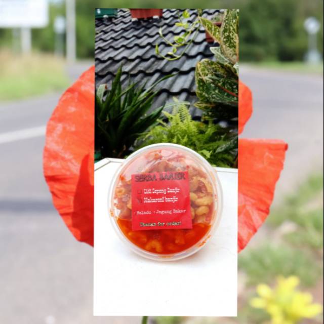 

Makaroni Banjir/Basah/Becek rasa BALADO