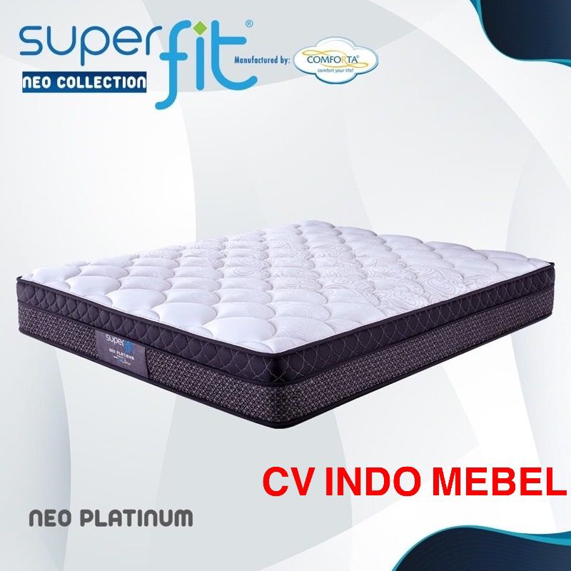 Spring Bed Comforta Neo Platinum springbed bergaransi premium quality Matrass only superfit tinggi 3