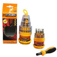 Obeng Hp Jam Set CAMEL 31 IN 1 Obeng Serbaguna