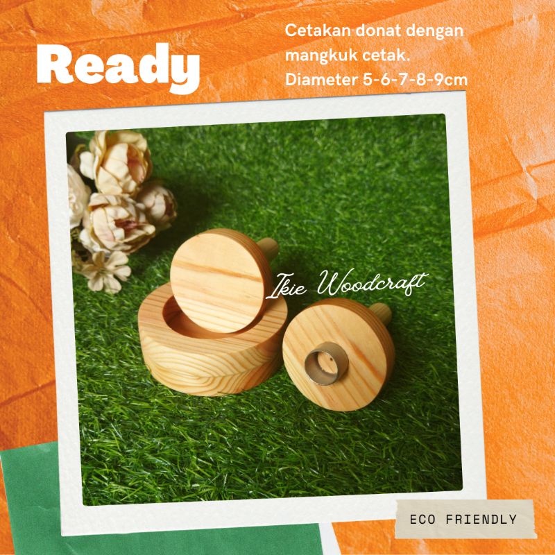 IKIE Cetakan Donat Set