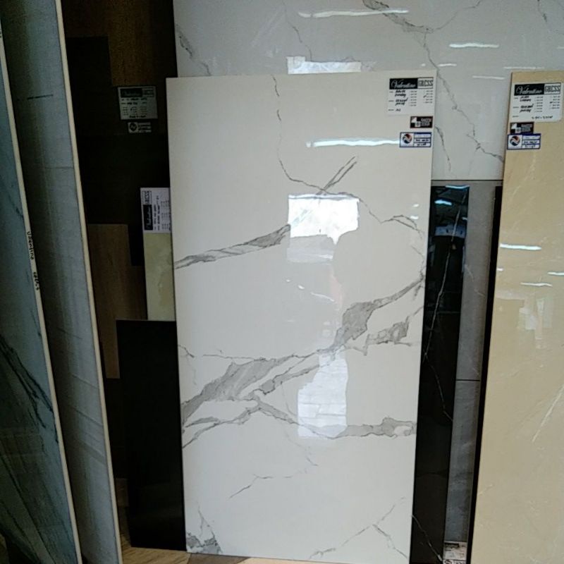 Granit lantai Valentino white Sunday 75×150