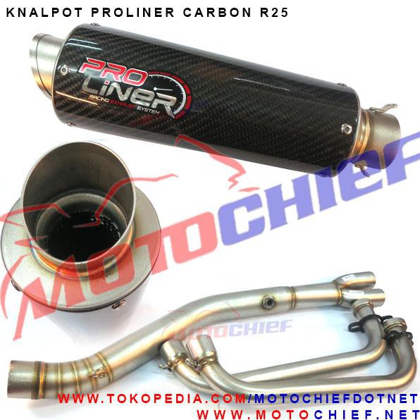 ❃Terbaik♥ Knalpot Proliner Yamaha R25 Carbon ‘