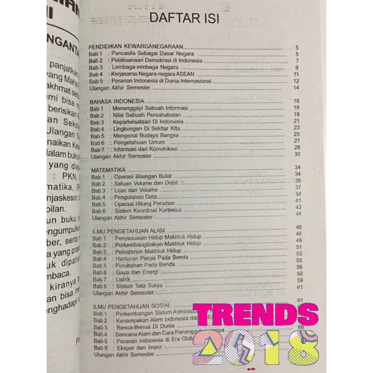 Buku Pintar Ulangan Harian Untuk Sd Kelas 6 Satu Buku Untuk Satu