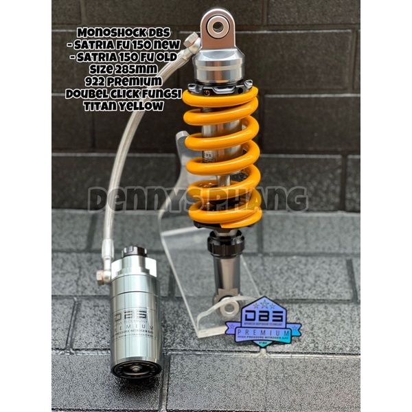 monoshock shockbreaker mono shock satria fu rider 150 tabung pisah dbs premium tabung fungsi doble klik FOURSIX_46