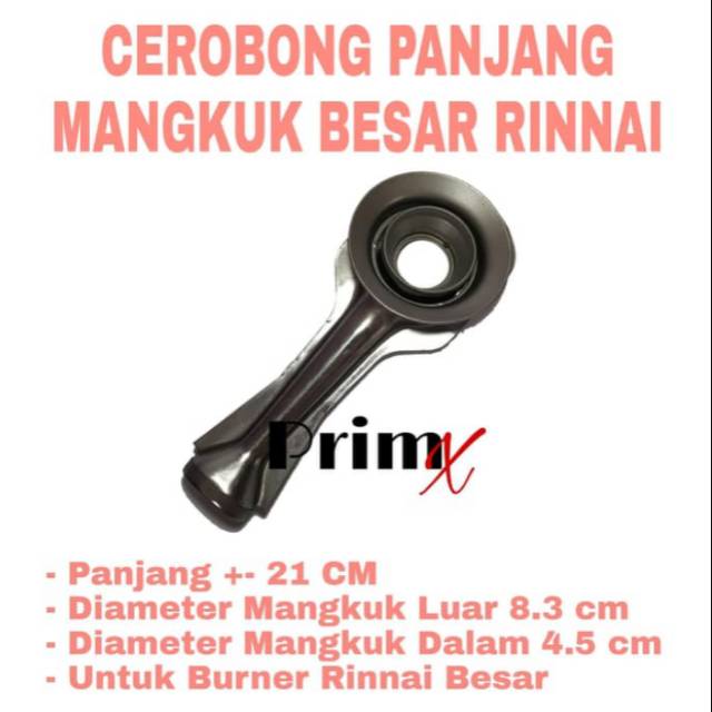 Cerobong rinnai besar panjang