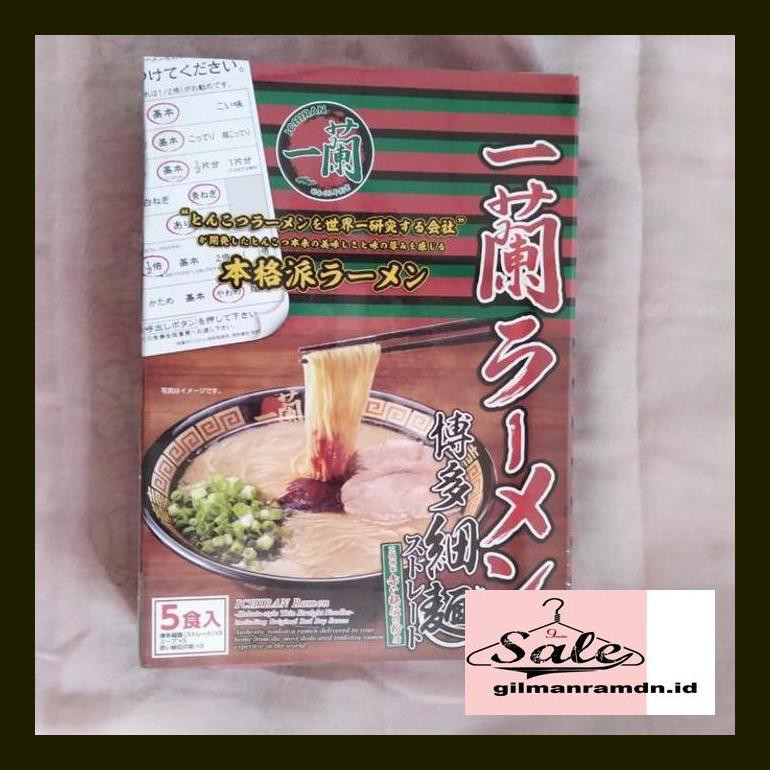 

S40Cgils Ichiran Ramen Japan 1 Box Isi 5 Fls40Ggs