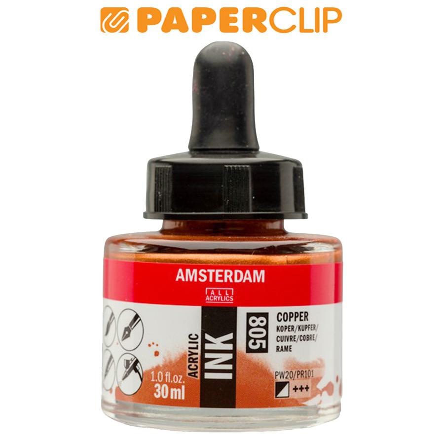 

CAT ACRYLIC AMSTERDAM 17208050AAC INK 30ML COPPER