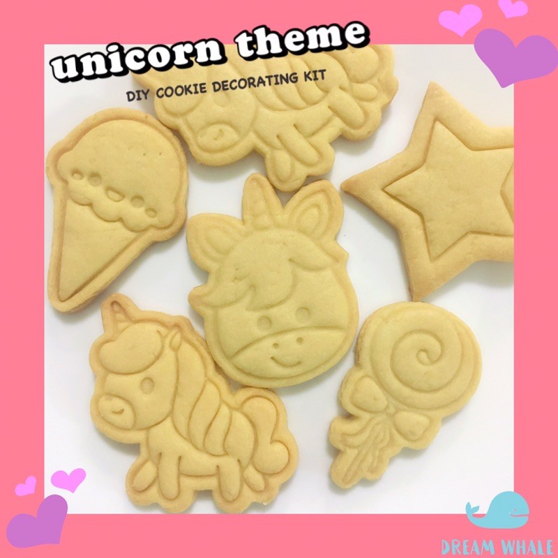 

DIY Cookies Decorating Kit - Cookies Hias Character Unicorn - Dreamwhale