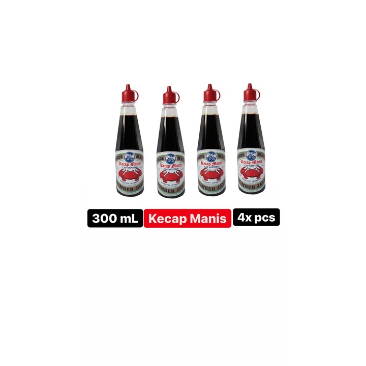 

Kecap/Kecap Manis 300 mL ( Sumber Jaya ) - Multipack 4 Pcs