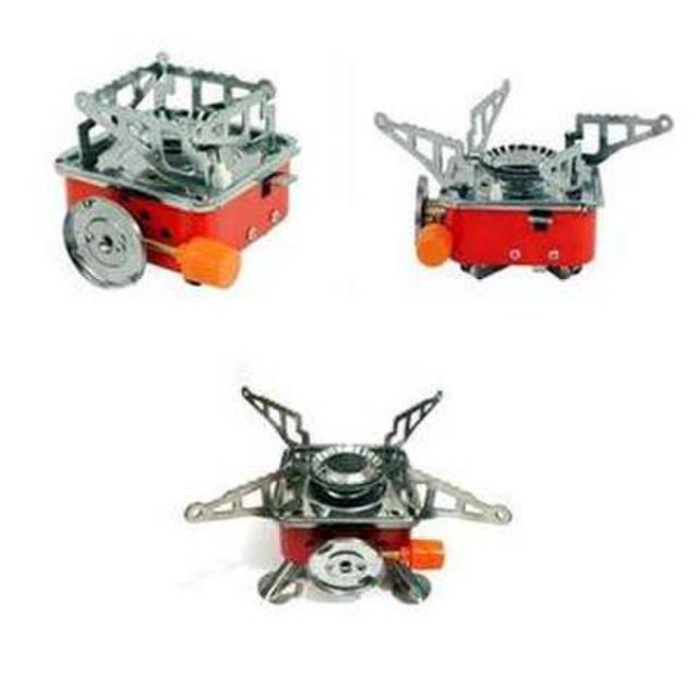 【COD】 Kompor Camping Mini Portable Kotak` Kemah Outdoor Cooking Travelling Hiking