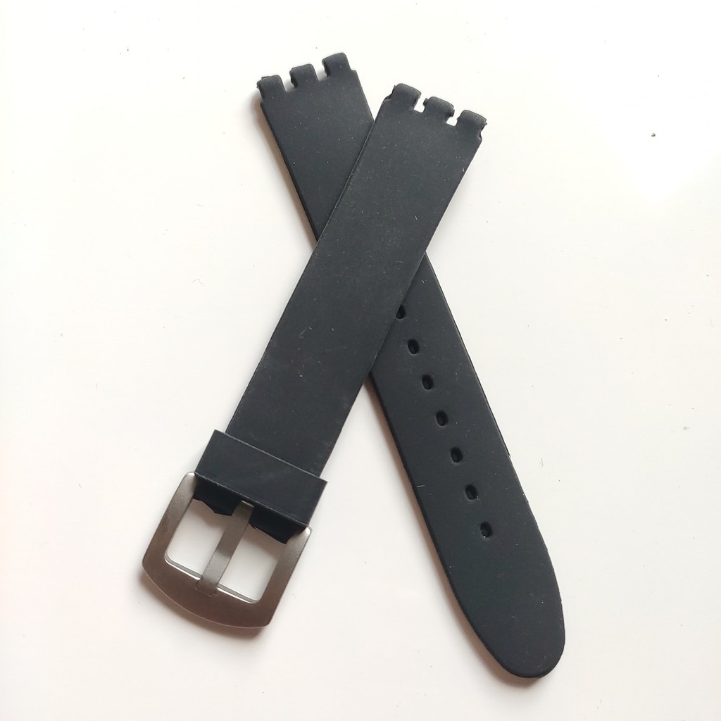 Tali Jam Tangan Swatch strap Watch 18mm Swatch 18mm Rubber Strap.