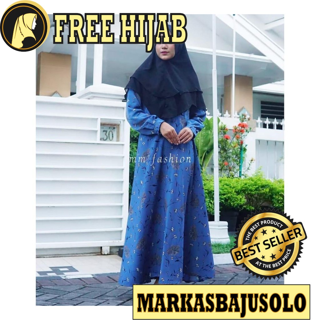 RAISHA GAMIS RESLETING DEPAN BUSUI BSW MONALISA MAXMARA / GAMIS SYARI MURAH BRUKAT PLISKET BROKAT