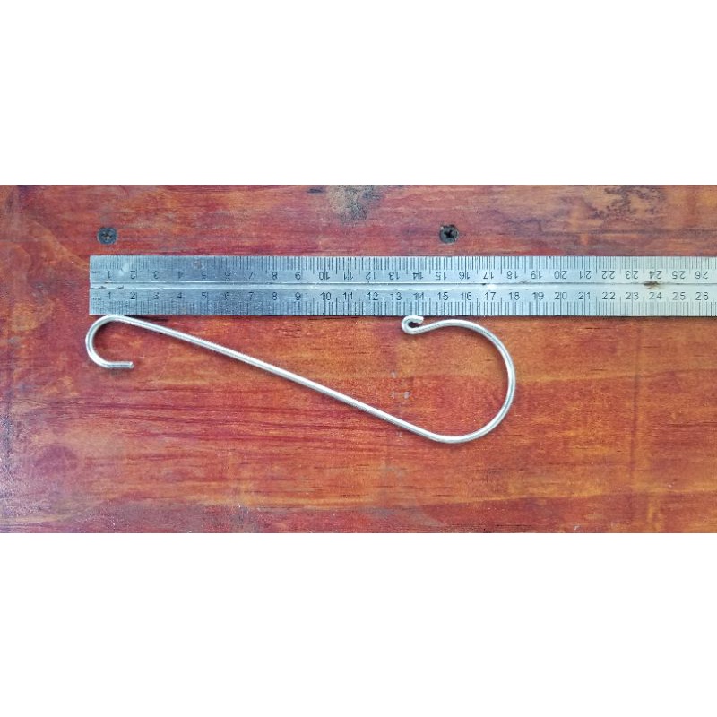 Gantungan S / hook / cantolan S besar kecil bahan aluminium