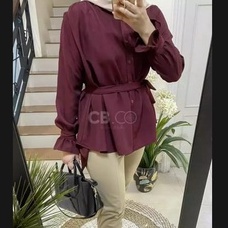 BLOUSE MIRA / BLOUSE TERBARU / Korean Blouse Baju Atasan Wanita Mira