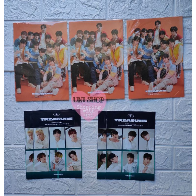 Treasure weverse applewood benefit sticker poster