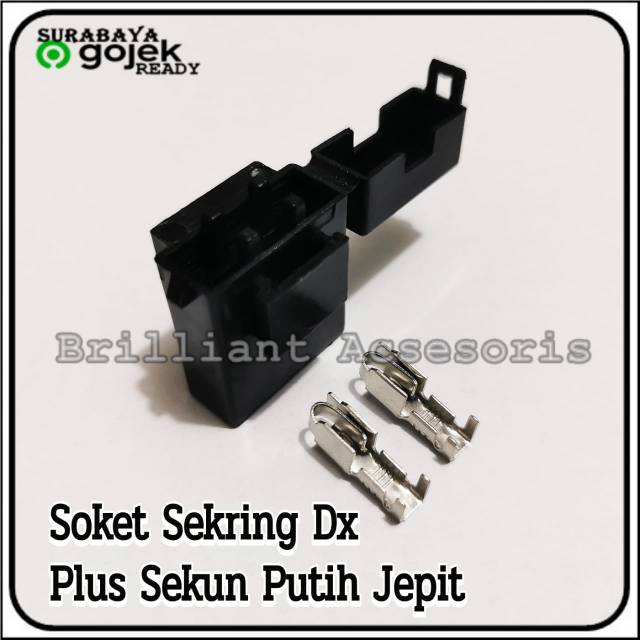 Soket Only plus sekun - Soket Relay / Soket Lampu H4 / Soket Sekring DX Tancep