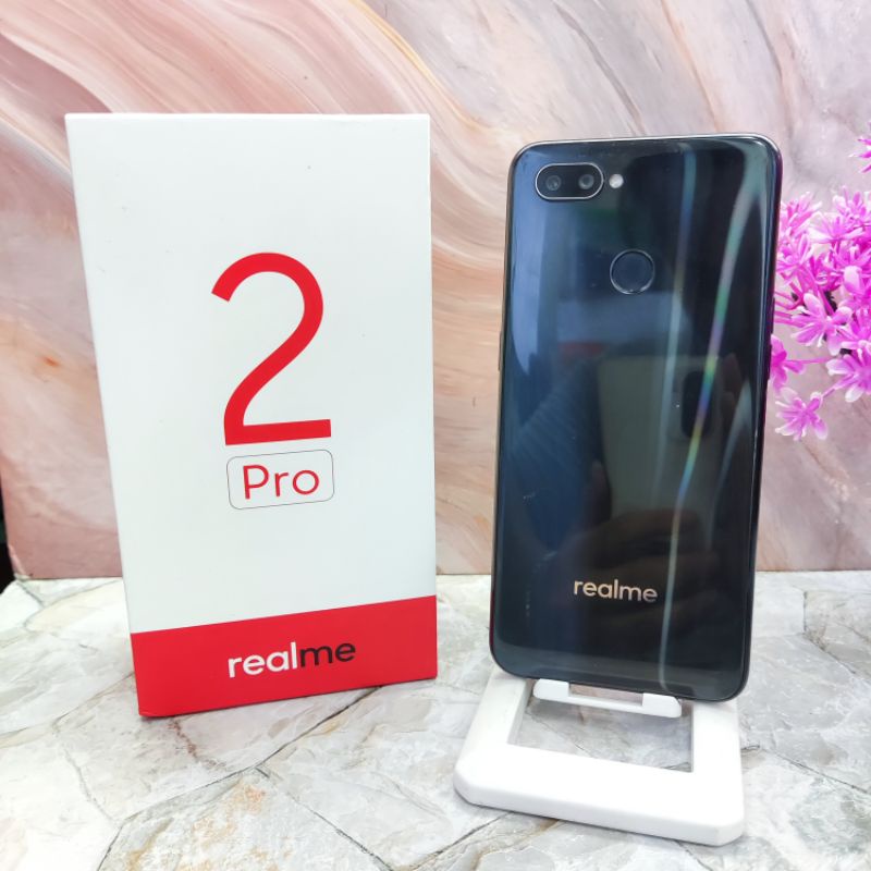 Realme 2 Pro Ram 4GB Internal 64GB HP Second Seken Bekas Realmi Rilmi Relmi 2Pro 4/64 Fullset dan Ba
