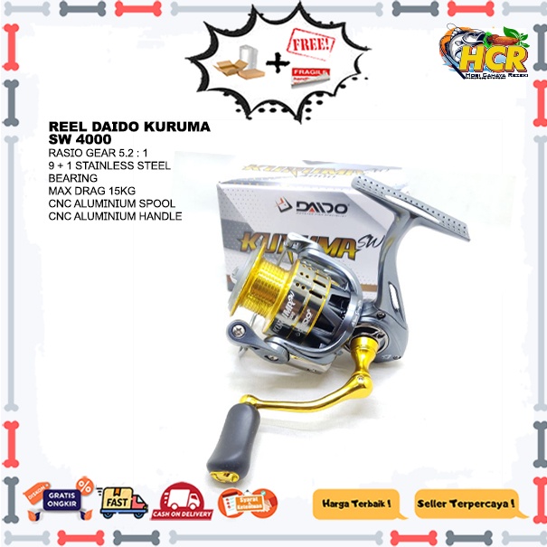 Reel Daido Kuruma SW 4000