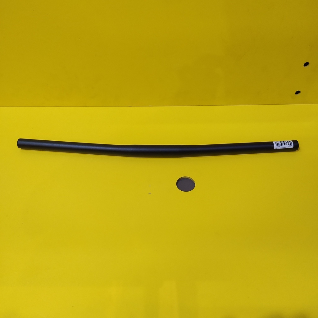 Stang Flat sepeda warna Black ukuran 25.4 panjang 600mm stang sepeda mtb