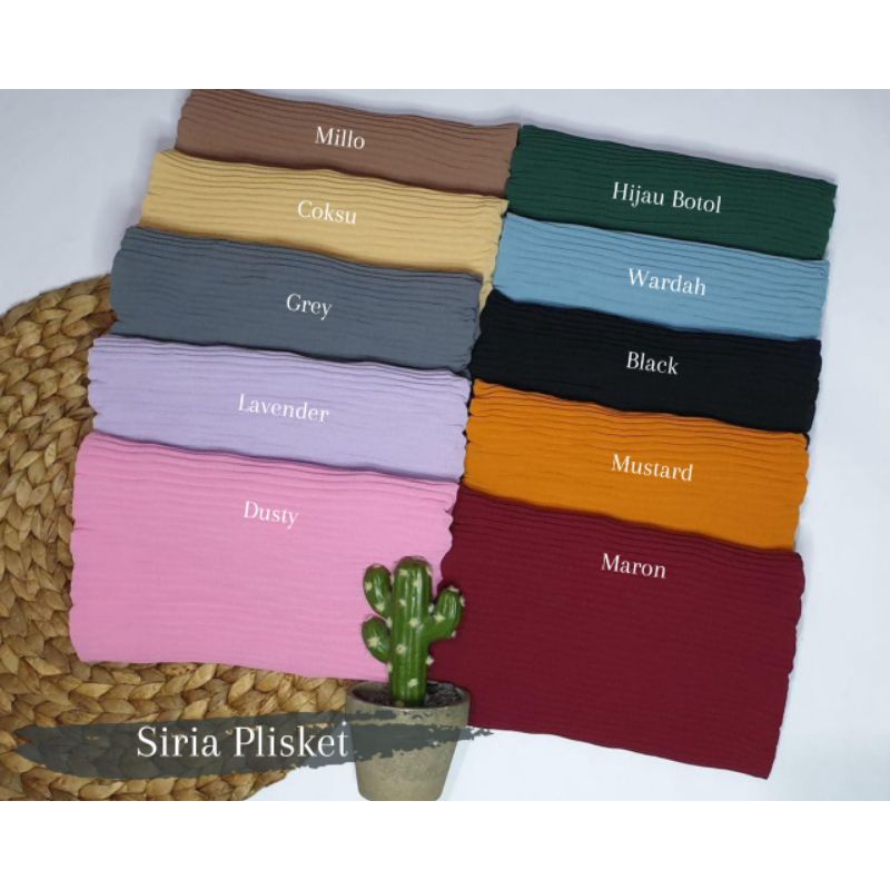 Jilbab Instan Bergo Daily Syria Malay Plisket Original AlFajril-1