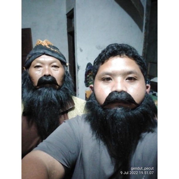 jebres kumis palsu + brewok