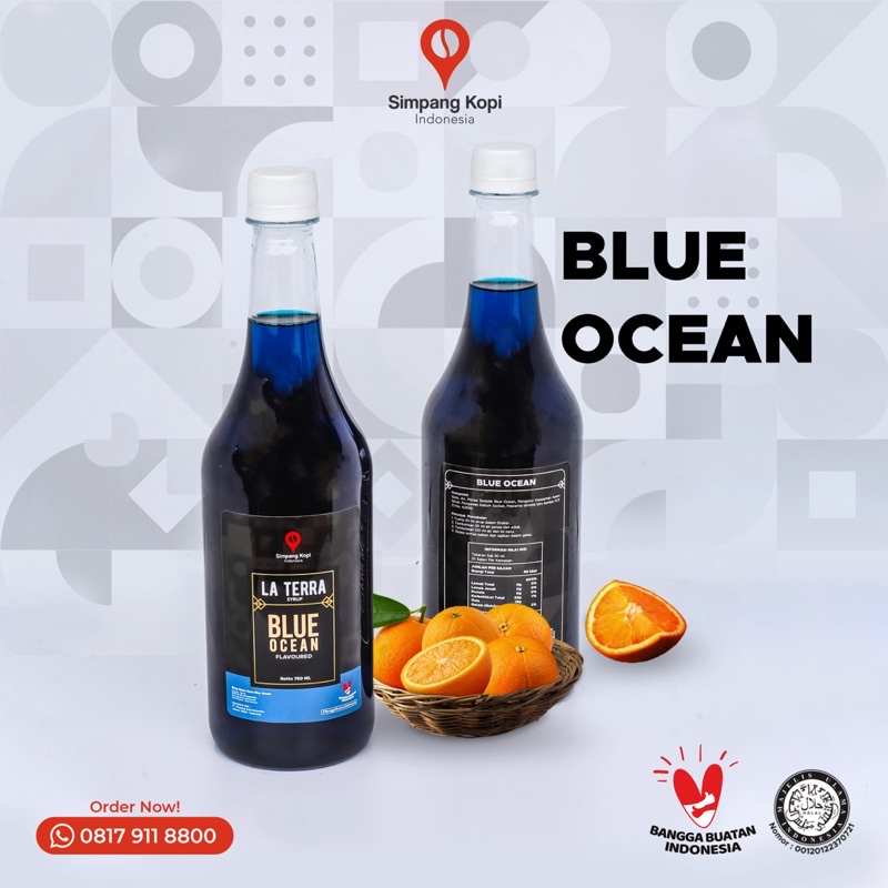 La Terra Syrup Blue Ocean