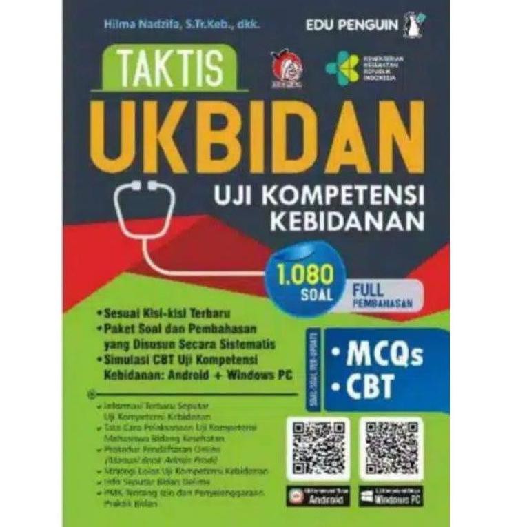 {CCK.04Ag21ᴳ} BUKU TAKTIS UKBIDAN UJI KOMPETENSI D3 D4 KEBIDANAN MASTER UKBI UKOM BIDAN KEBIDANAN CB