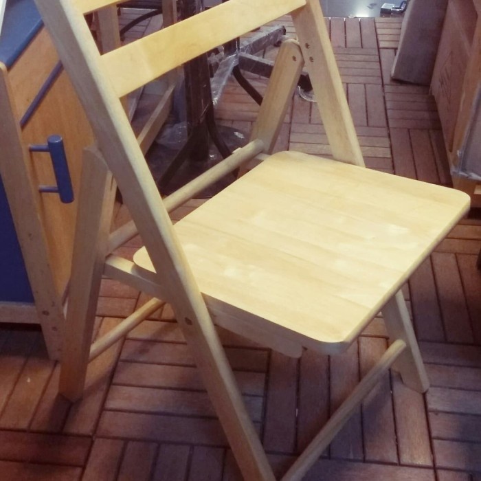 Kursi Kayu - Kursi Lipat Kayu/Kursi Makan Kayu/Kursi Belajar Kayu/Kursi Serbaguna