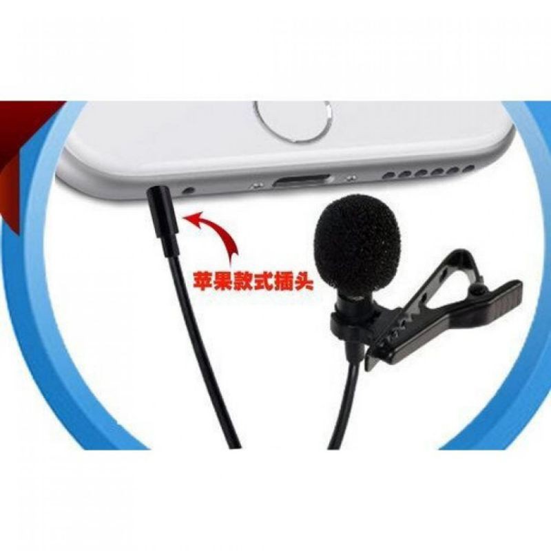 TaffSTUDIO Deluxe 3.5mm Microphone with Clip for Smartphone